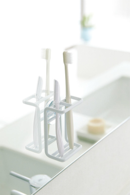 �z�Ճg�D�[�X�u���V�z���_�[�~�X�g�@�z���C�g(Suction Cup ToothBRush Holder Mist) 02972