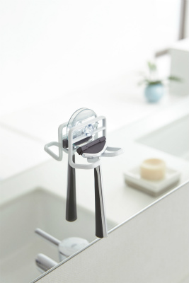 �z�ՃV�F�[�o�[�z���_�[�~�X�g�@�z���C�g(Suction Cup Shaver Holder Mist) 02974