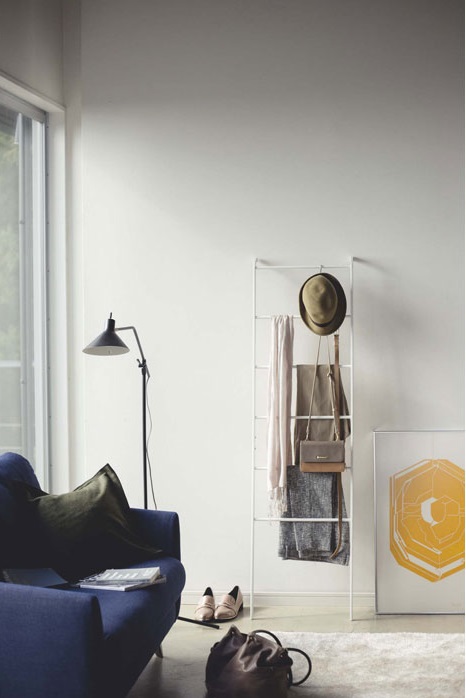 �t���[���@���_�[�n���K�[�i�z���C�g�j(Ladder Hanger Frame WH) 3963