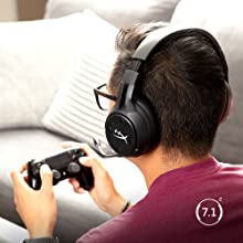 �L���O�X�g���@Kingston  HX-HSCFS-SG/WW �Q�[�~���O�w�b�h�Z�b�g HyperX Cloud Flight S [���C�����X�iUSB�j /���� /�w�b�h�o���h�^�C�v]