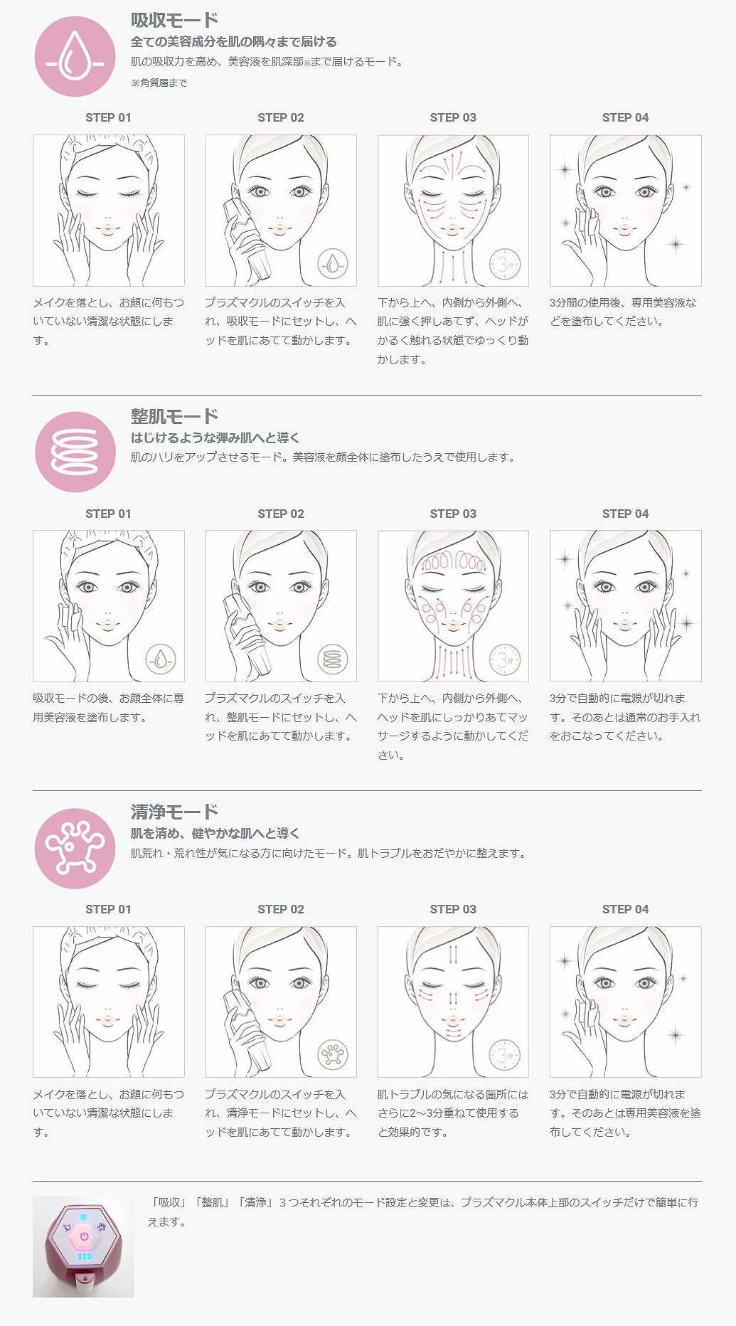 �r���[�e�B�[�E���N�Ɠd �t�F�C�X�P�A ���e�P�A�E�G�X�e ����� SEVEN�@BEAUTY�@�Z�u���r���[�e�B�[  SLM-9002 PLASMACLE�i�v���Y�}�N���j [�����E�C�O�Ή�] �r�b�N�J����