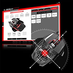MR01MCINBL000-0J �Q�[�~���O�}�E�X R.A.T. 1+ �� [���w�� /3�{�^�� /USB /�L��]