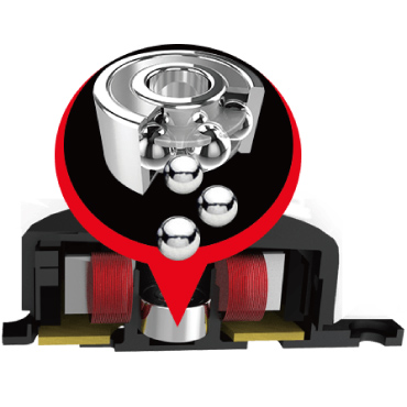 ���_�u���{�[���x�A�����O�d�l�̃t�@�����̗p