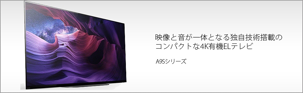 �f���Ɖ�����̂ƂȂ�Ǝ��Z�p���ڂ̃R���p�N�g��4K�L�@ELTV�@A9S�V���[�Y