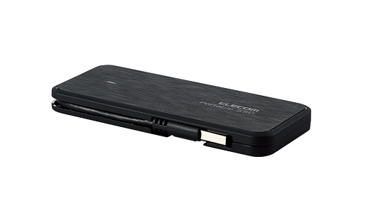 ESD-EC0120GBKR OtSSD 120GB USBoXp[쓮 Ռϐk@f[^T[rX@USB3.2(Gen1)ΉSSD