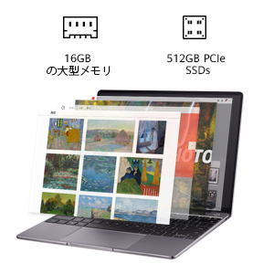 16GB�̑�^�������ii7 version) �X���[�Y�ȓ��� (i5 version)