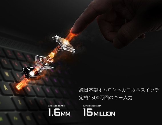 �I�������Ƌ��͂��A���E���I���������J�j�J���L�[�X�C�b�`����