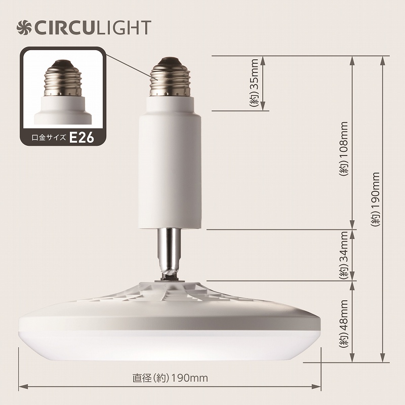 �h�E�V�V���@DOSHISHA  �T�[�L�����C�g E26�\�P�b�g�^�C�v ���F�d�l�@[���ʏ���E�ߏ��ɂ�������] DSLS60CWH �r�b�N�J����