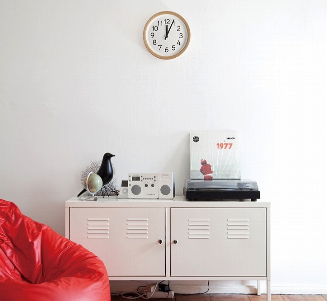 �wDay To Day Clock�x ����̎��v Lemnos Design : PINTO_02