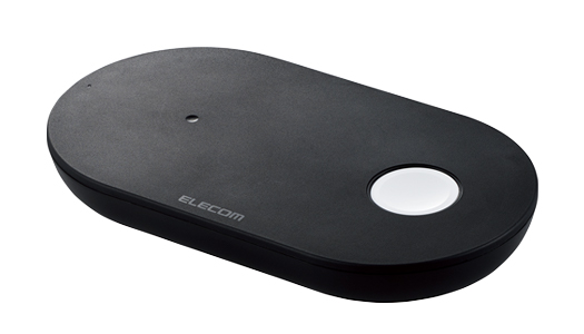 Qi�K�i�Ή� Apple Watch���W���[���͂ߍ��� 5W �u���b�N W-QA12BK