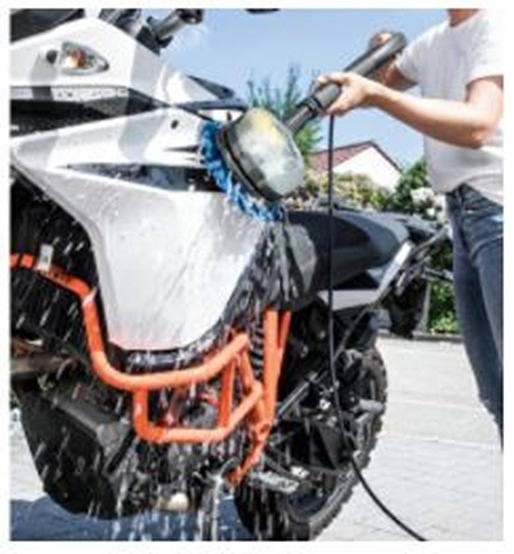 �P���q���[�@KARCHER  ��]�u���V�p�A�^�b�`�����g �J�[���o�C�N 2.644-063.0�@�r�b�N�J����