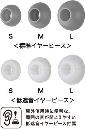 ���͂̉����������₷����Չ��C���[�s�[�X��t��