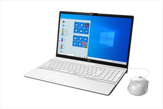 ノートパソコン LIFEBOOKAH42/E1 ブライトブラック FMVA42E1B1 [15.6型 