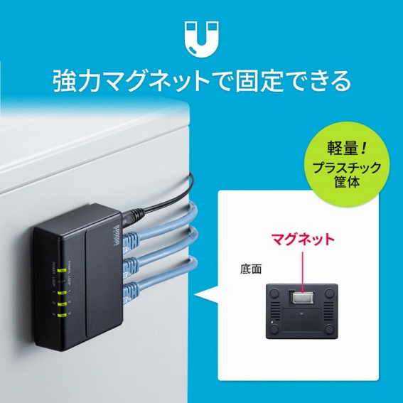 ���̓}�O�l�b�g�ŌŒ�ł���