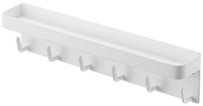 �}�O�l�b�g�L�[�t�b�N���g���C�@�X�}�[�g�@�z���C�g(Smart Magnetic Key Rack With Tray WH) �z���C�g 02754