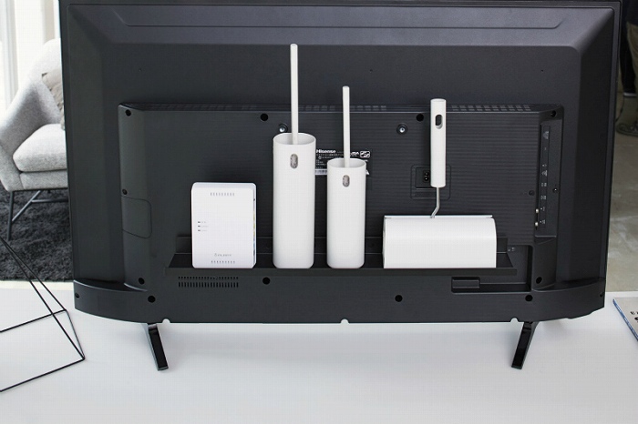 �X�}�[�g�@�e���r�����b�N���C�h�U�O�@�u���b�N(Hidden Storage Rack BK) ��ׯ� 4889