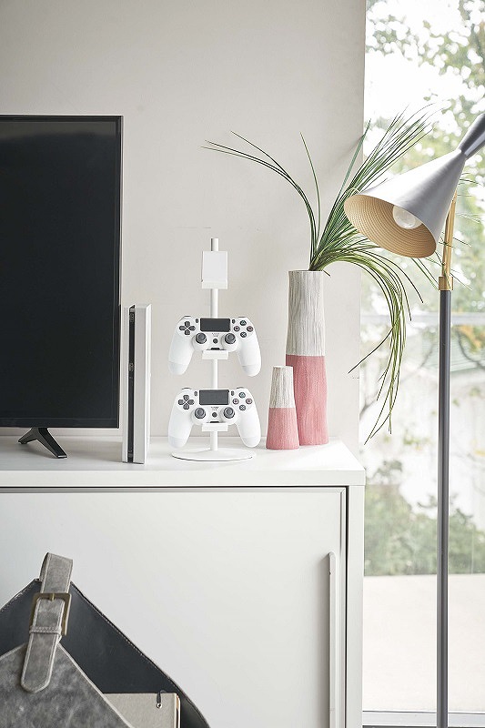 �X�}�[�g�@�Q�[���R���g���[���[���[���b�N�@�z���C�g(Game Controller Rack BK) �ܲ� 5088