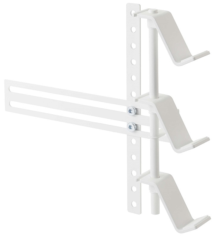 �X�}�[�g�@�e���r���Q�[���R���g���[���[���[���b�N�@�z���C�g(Hidden Game Controller Rack WH) �ܲ� 5090