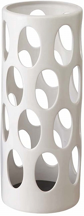 6092 �A�[�o���@����P���ā@�z���C�g(Pottery UmBRella Stand Urban WH) �z���C�g