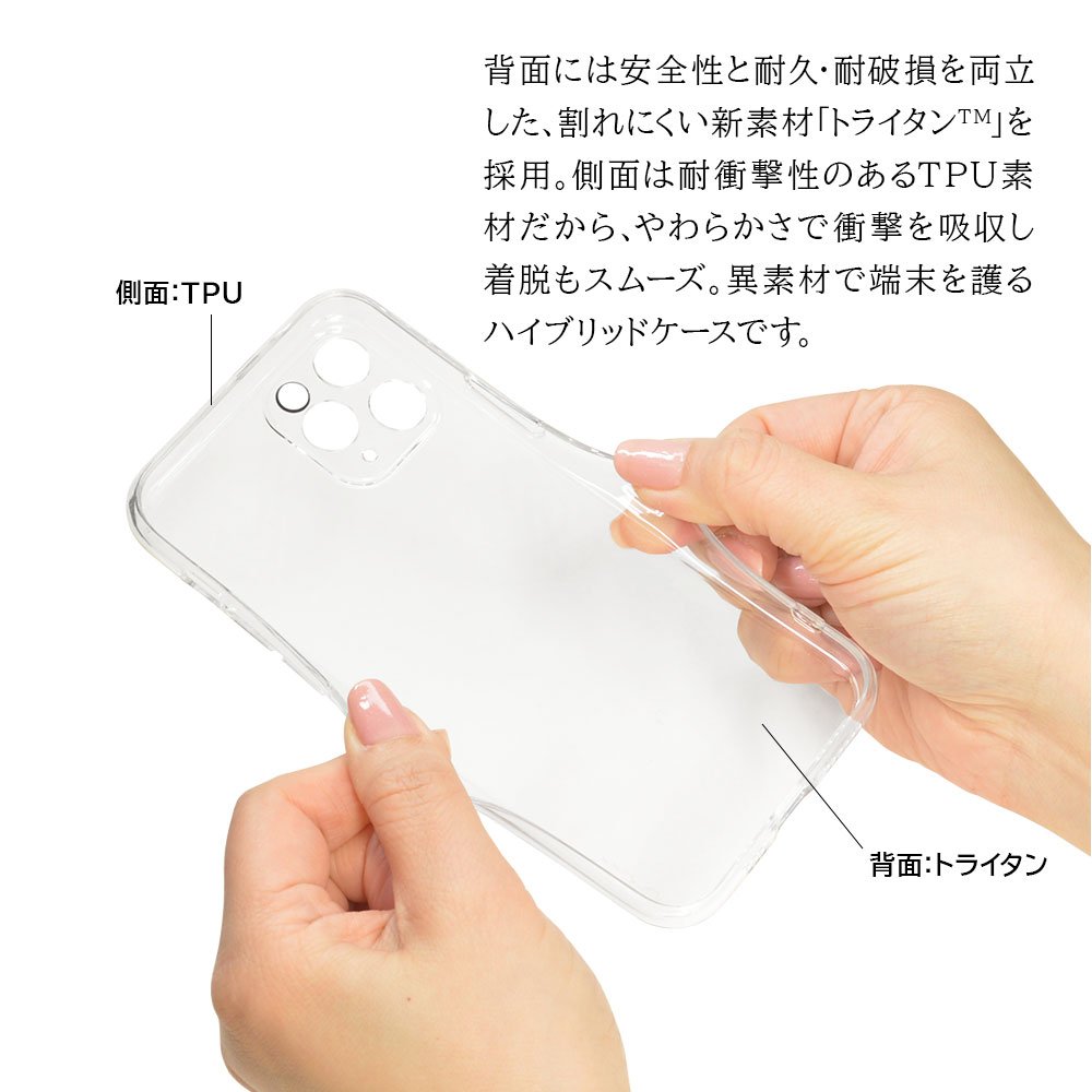 iPhone11 Pro �Ɍ��ی�n�C�u���b�hTPU/�g���C�^���̓���