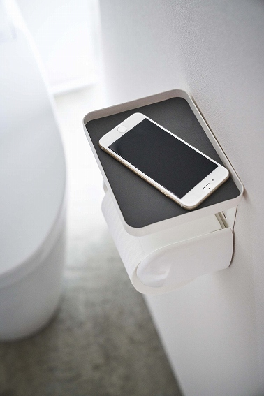 �g�C���b�g�y�[�p�[�z���_�[�ド�b�N�@�v���[�g�@�z���C�g(Toilet Paper Holder Rack Plate) �z���C�g 4435