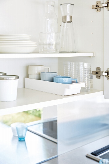 �n���h���t���X�����O���X���}�O���[�@�v���[�g�@�z���C�g(Slim Glass&Mug Storage With Handle Plate) �z���C�g 4718