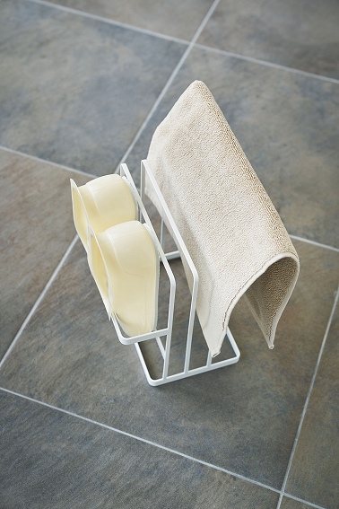 �o�X�}�b�g���o�X�u�[�c�X�^���h�@�v���[�g�@�z���C�g(Bath Mat & Bath Boots Stand Plate) �z���C�g 4721