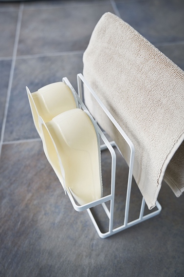 �o�X�}�b�g���o�X�u�[�c�X�^���h�@�v���[�g�@�z���C�g(Bath Mat & Bath Boots Stand Plate) �z���C�g 4721