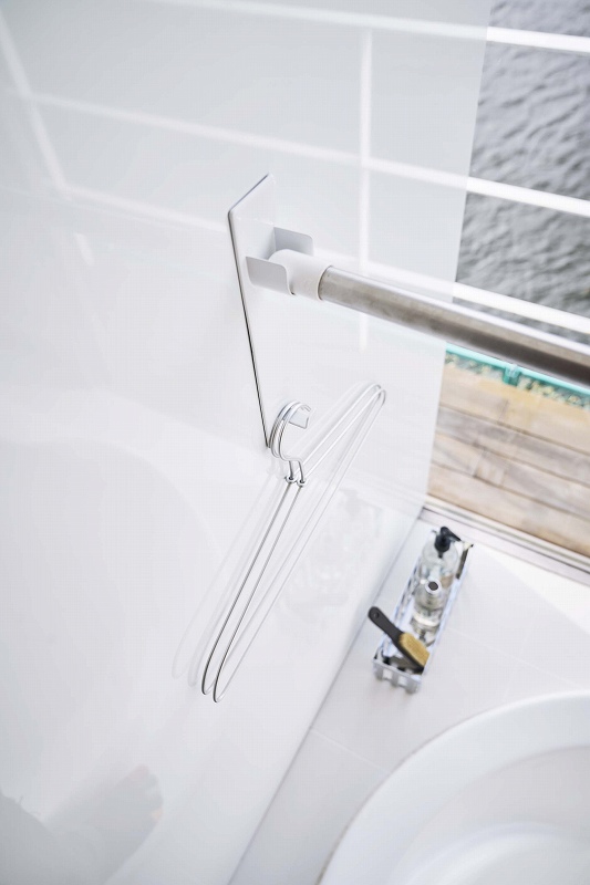 ミスト マグネットバスルーム物干し竿ホルダー2個組 Bathroom Laundry Pipe Holder