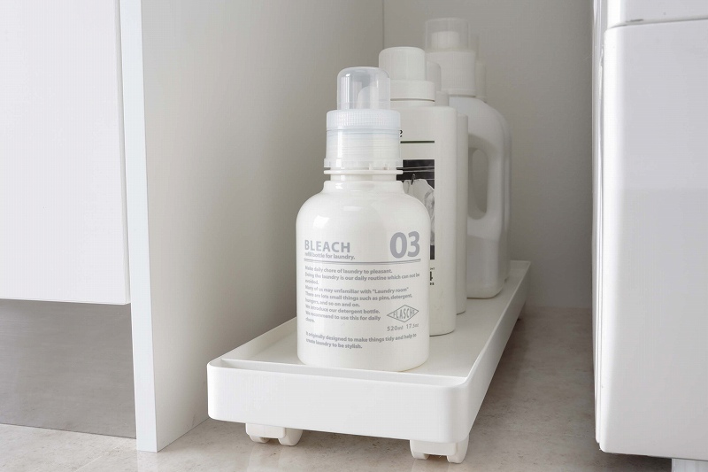 �X�����g�C�����[���S���@�v���[�g�@�z���C�g(Slim Toilet Storage Wagon) �z���C�g 4962