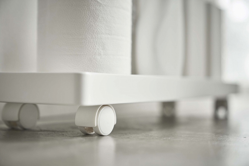 �X�����g�C�����[���S���@�v���[�g�@�z���C�g(Slim Toilet Storage Wagon) �z���C�g 4962