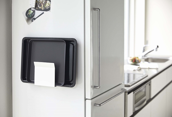 �}�O�l�b�g�g���[�z���_�[�@�v���[�g(Magnet Kitchen Tray Holder) �z���C�g 5026