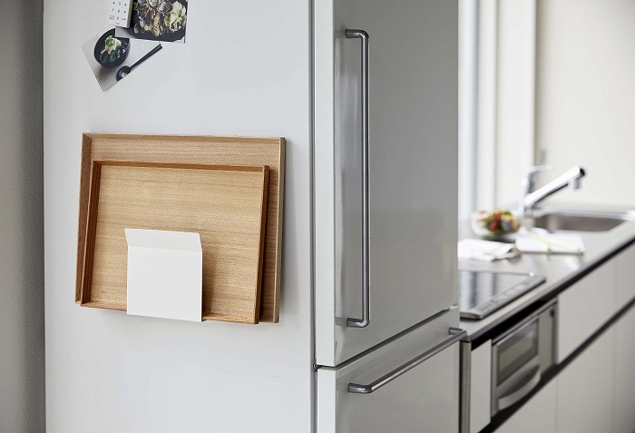 �}�O�l�b�g�g���[�z���_�[�@�v���[�g(Magnet Kitchen Tray Holder) �z���C�g 5026