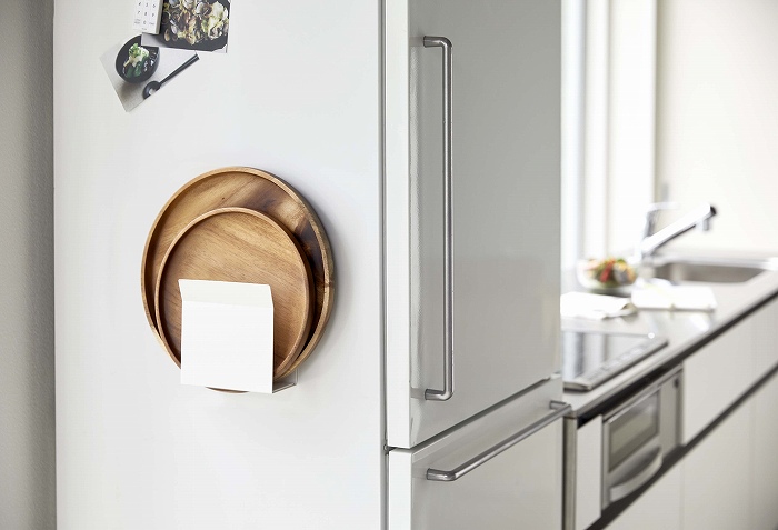 �}�O�l�b�g�g���[�z���_�[�@�v���[�g(Magnet Kitchen Tray Holder) �z���C�g 5026