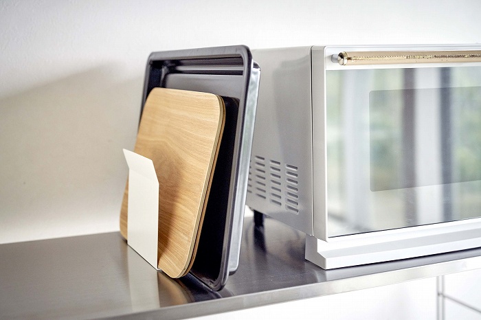 �}�O�l�b�g�g���[�z���_�[�@�v���[�g(Magnet Kitchen Tray Holder) �z���C�g 5026