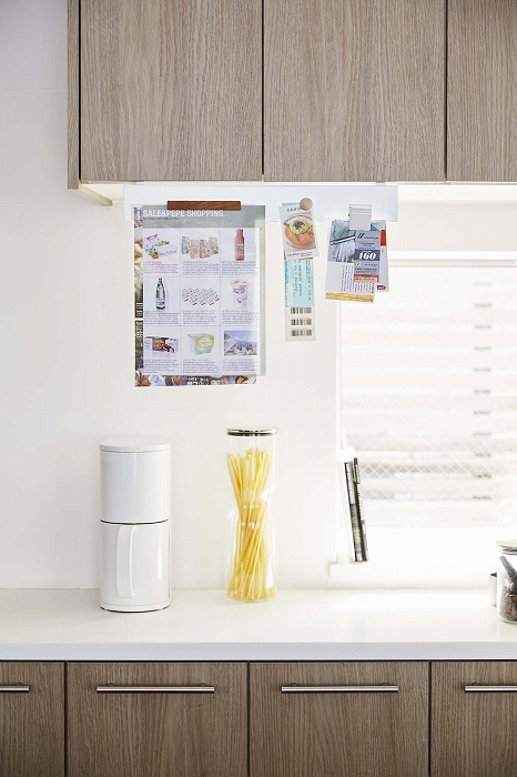 �˒I���}�O�l�b�g�{�[�h�@�v���[�g(Magnet Board Under Shelf) �z���C�g 5108