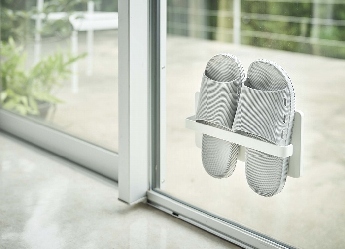 �c�[�E�F�C�x�����_�X���b�p���b�N�@�v���[�g(2Way Veranda Slippers Rack) �z���C�g 4965