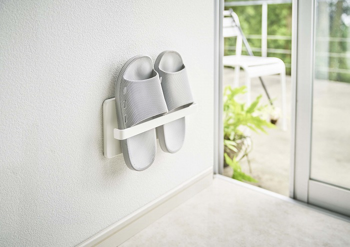 �c�[�E�F�C�x�����_�X���b�p���b�N�@�v���[�g(2Way Veranda Slippers Rack) �z���C�g 4965