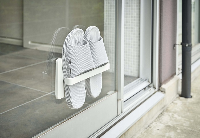 �c�[�E�F�C�x�����_�X���b�p���b�N�@�v���[�g(2Way Veranda Slippers Rack) �z���C�g 4965