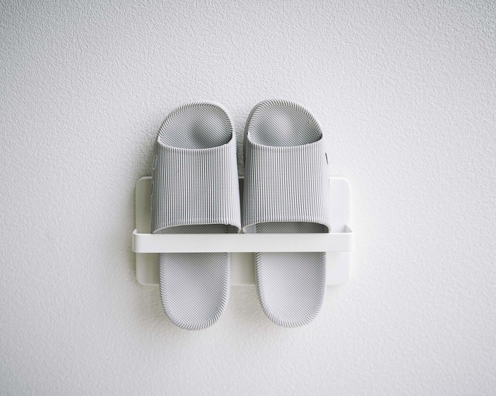 �c�[�E�F�C�x�����_�X���b�p���b�N�@�v���[�g(2Way Veranda Slippers Rack) �z���C�g 4965