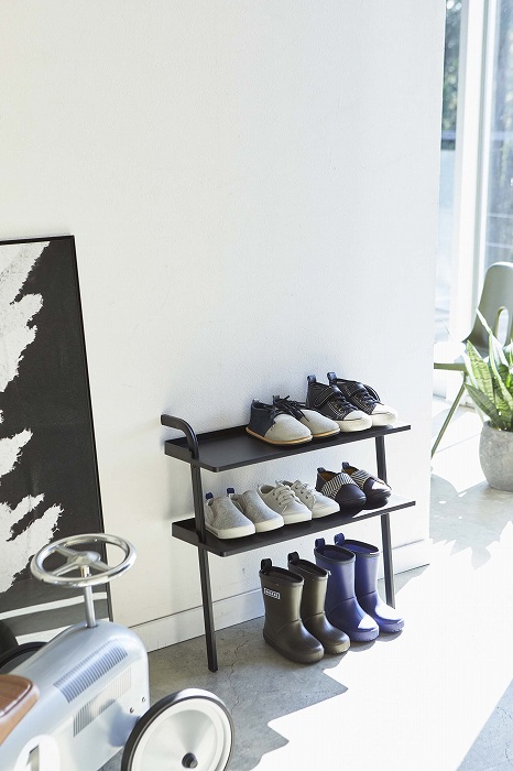 ���Ċ|�����L�b�Y�V���[�Y���b�N�@�t���[���@���C�h�@�z���C�g(Kids Shoe Rack Wide WH) �z���C�g 5045