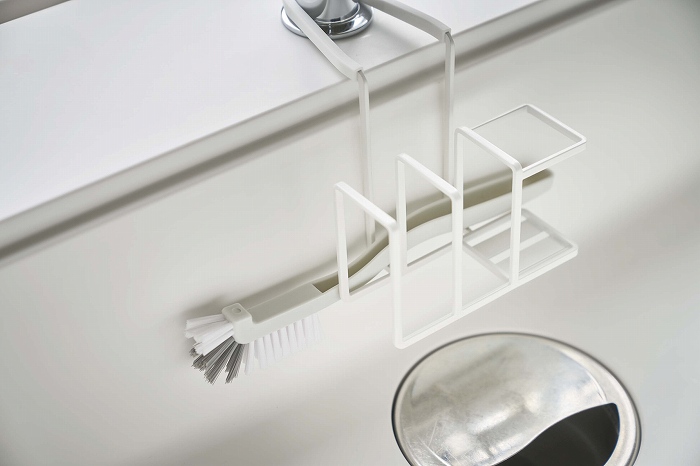 �֌��ɂ�����X�|���W���u���V�z���_�[�@�v���[�g(Sling Sponges & BRush Holder) �z���C�g 5082