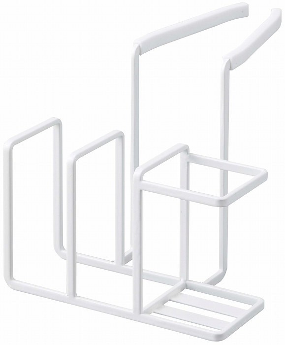 �֌��ɂ�����X�|���W���u���V�z���_�[�@�v���[�g(Sling Sponges & BRush Holder) �z���C�g 5082