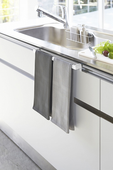 �^�I���n���K�[�o�[�@�v���[�g�@���C�h�@�z���C�g(Kitchen Towel Hanger Bar Wide) �z���C�g 4749