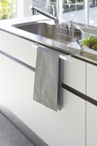 �^�I���n���K�[�o�[�@�v���[�g�@���C�h�@�z���C�g(Kitchen Towel Hanger Bar Wide) �z���C�g 4749