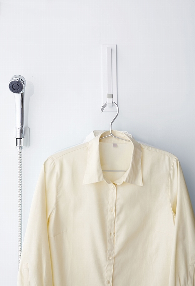 �}�O�l�b�g�o�X���[���������n���K�[�@�~�X�g(Magnet Bathroom Clothes Hanger Mist) �z���C�g 4722