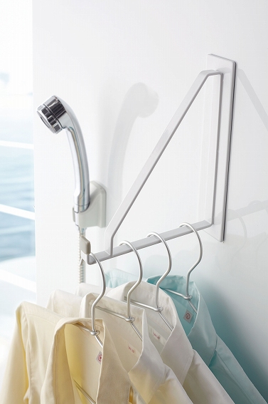 �}�O�l�b�g�o�X���[���������n���K�[�@�~�X�g(Magnet Bathroom Clothes Hanger Mist) �z���C�g 4722