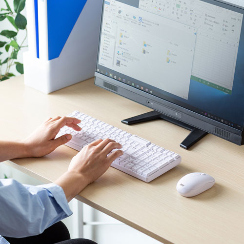 �L�[�{�[�h�E�}�E�X�E���͋@�� �L�[�{�[�h�E�}�E�X �p�\�R���p�L�[�{�[�h �T�����T�v���C�@SANWA�@SUPPLY  SKB-WL34W �L�[�{�[�h �z���C�g [USB /���C�����X]