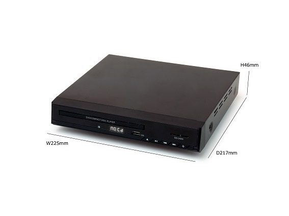 HDMI対応DVDプレーヤー ブラック DVD-H225BKS [再生専用] ブラック DVD 