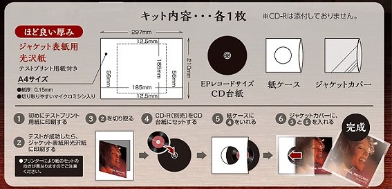 EP���R�[�h��CD�W���P�b�g�f�U�C���L�b�g